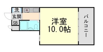 ジョイフル東灘Ⅱの間取り画像