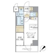 アジールコート町屋の間取り画像