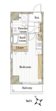 ヴィラ川崎の間取り画像