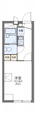 レオパレスAIKAWAの間取り画像