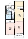 フレシール緑ヶ丘の間取り画像