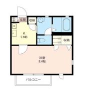 ディアス・ナンブの間取り画像