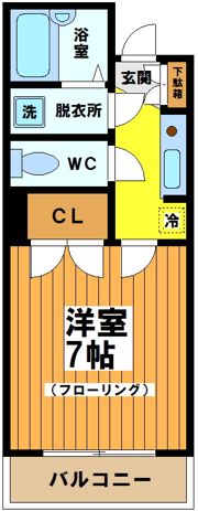 ロジェ高井戸弐番館の間取り画像