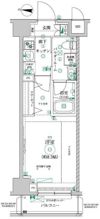 レアライズ清澄白河の間取り画像