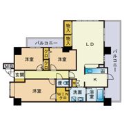 アプリークス百道浜の間取り画像