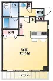 ハピネス三宿の間取り画像