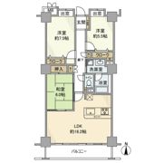 グランシティレイディアントタワーの間取り画像
