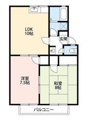 メゾンリポーズAの間取り画像