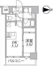 SYFORME住吉の間取り画像