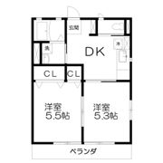 プチあさひの間取り画像
