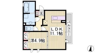 フレアコートの間取り画像
