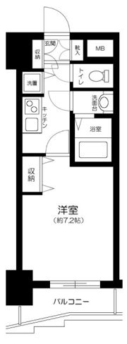 メゾン・ド・ヴィレ品川の間取り画像