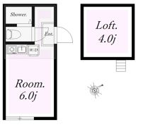 ユナイト幸シェリーメイの間取り画像