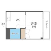 城北・船江マンションの間取り画像
