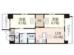 ルネス舟入町の間取り画像