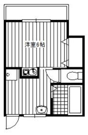 コーポホシノの間取り画像