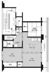ビレッジハウス直方東2号棟の間取り画像