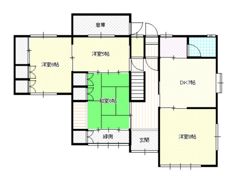 兼基 戸建ての間取り画像