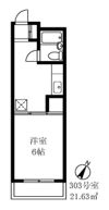梨苑マンションの間取り画像