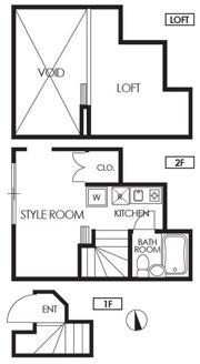グランツノルム台東の間取り画像