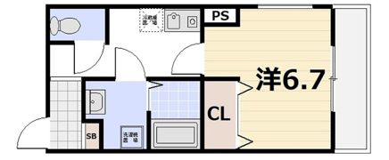 ルミエール梛の間取り画像