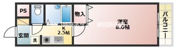 WAVE－KⅡの間取り画像