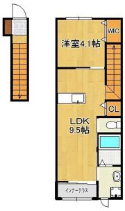 プランドール ユーの間取り画像