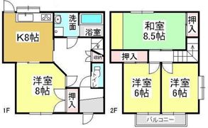 メゾンクレールの間取り画像