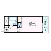 朝日プラザアーバンコア高松の間取り画像