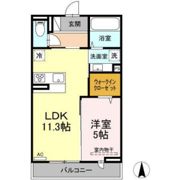 Clair楽々園の間取り画像