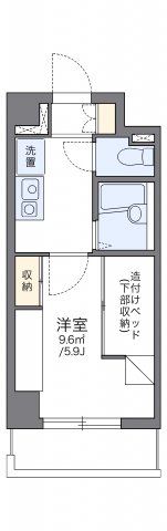 レオパレス宇田川町マンションの間取り画像