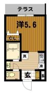 クレール六浦東の間取り画像