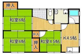 副島アパートの間取り画像