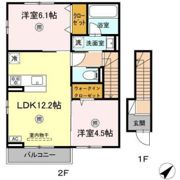 エルセージュ A棟の間取り画像