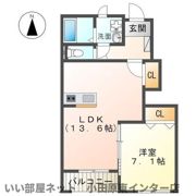 サファイアBの間取り画像