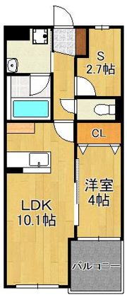 ブレイクスルー行橋の間取り画像