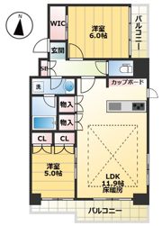 グランドメゾン中野新橋の間取り画像