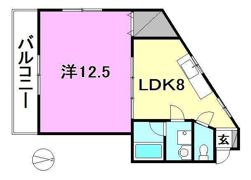 コスモ・トベの間取り画像