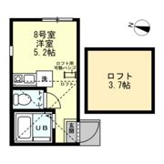 ユナイト南太田レディマーガレットの間取り画像