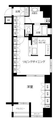 イトーピア池袋メトロポリタンの間取り画像