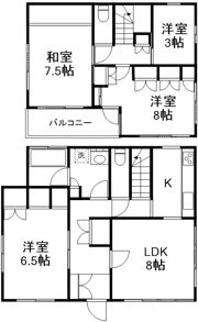 井の頭戸建の間取り画像