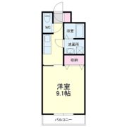野中第6マンションの間取り画像