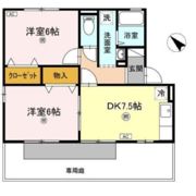 プリシェールC棟の間取り画像