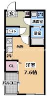 ハーモニーテラス中宮の間取り画像