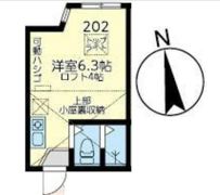 ユナイト白楽アンシャンテの間取り画像