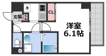 レオンヴァリエ天王寺北の間取り画像