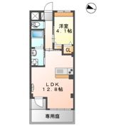 アムール菊陽の間取り画像
