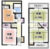 雁屋北町戸建の間取り画像
