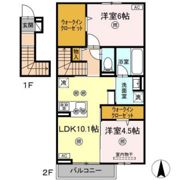 パーク・ボヌール D棟の間取り画像