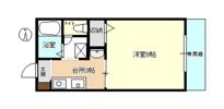 コーポ橋本の間取り画像